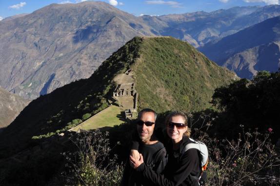 1000dias nas ruínas incas de Choquequirao, no Peru